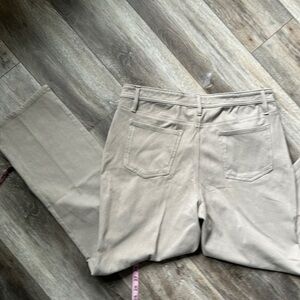 Coldwater Creek jeans tan colored size 16 denim